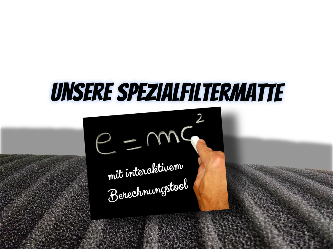 Die Spezialfiltermatte