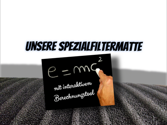 Die Spezialfiltermatte
